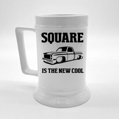 Square Is The New Cool Square Body Beer Stein