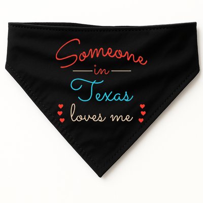 Someone In Texas Loves Me USA-Made Doggie Bandana
