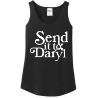 Send It To Darrell Send It To Daryl Funny Ladies Essential Tank