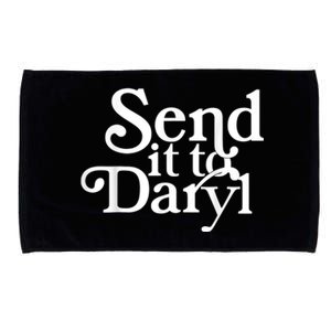 Send It To Darrell Send It To Daryl Funny Microfiber Hand Towel