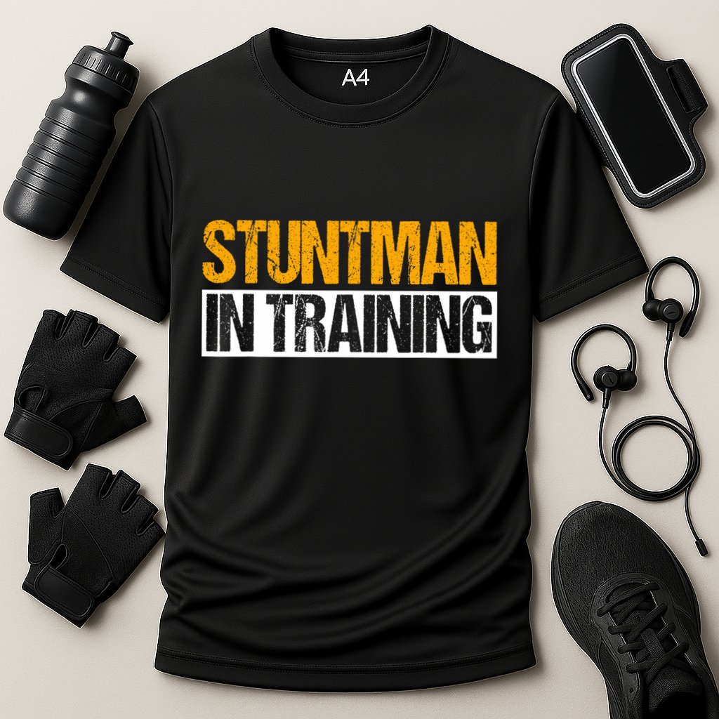 Stuntman In Training Stunt Double Perfomer Performance Shirt