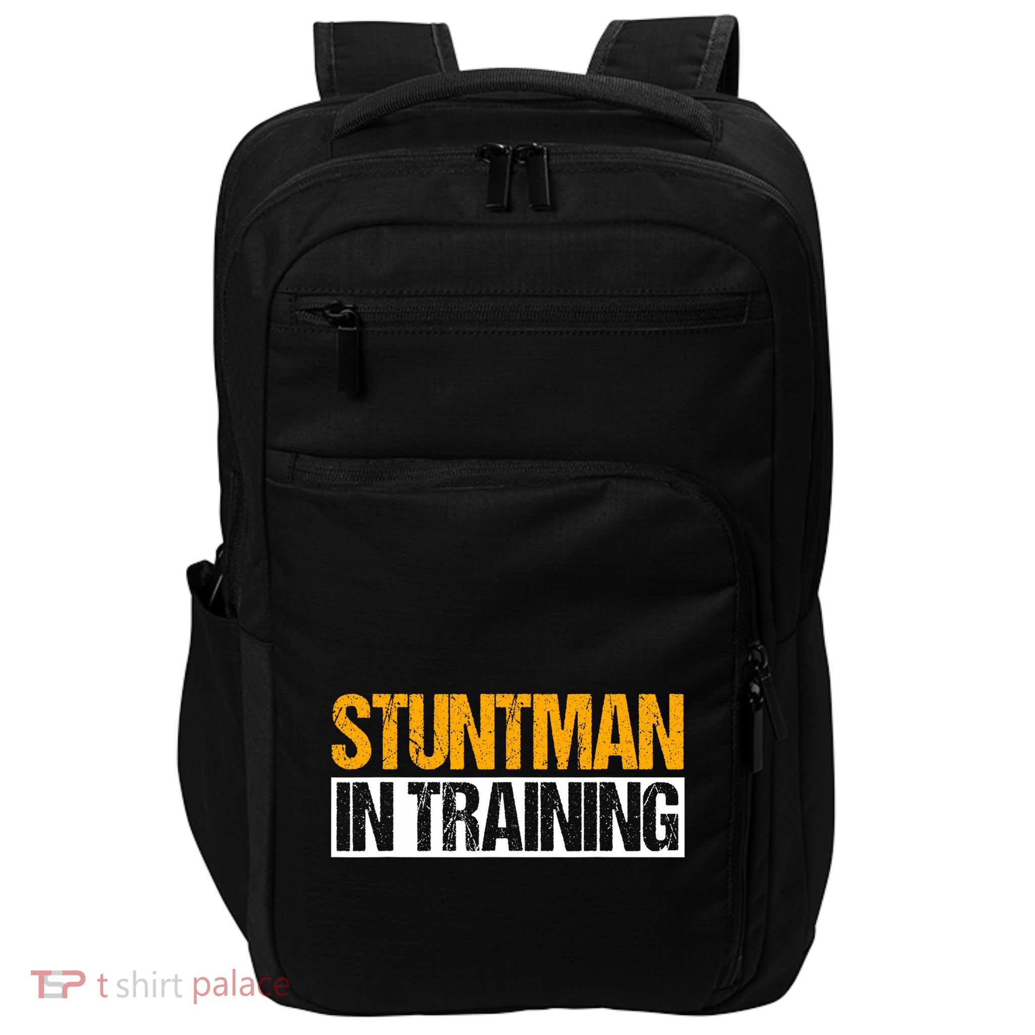 Stuntman In Training Stunt Double Perfomer Impact Tech Backpack