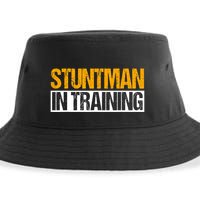 Stuntman In Training Stunt Double Perfomer Sustainable Bucket Hat