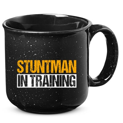 Stuntman In Training Stunt Double Perfomer 15oz Campfire Ceramic Mug