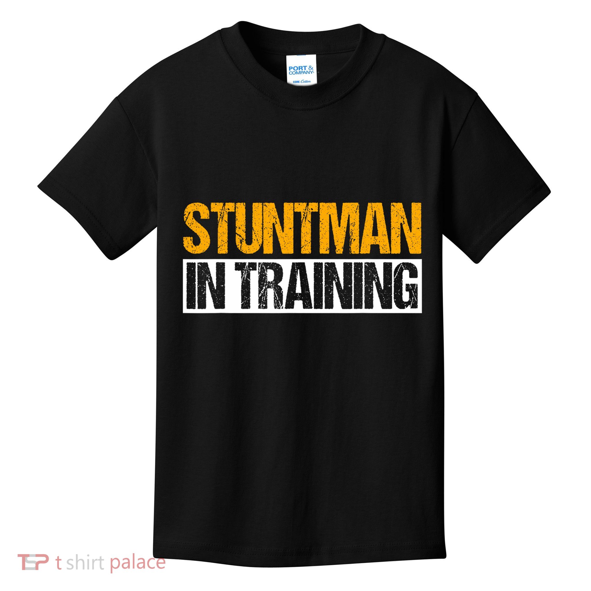 Stuntman In Training Stunt Double Perfomer Kids T-Shirt