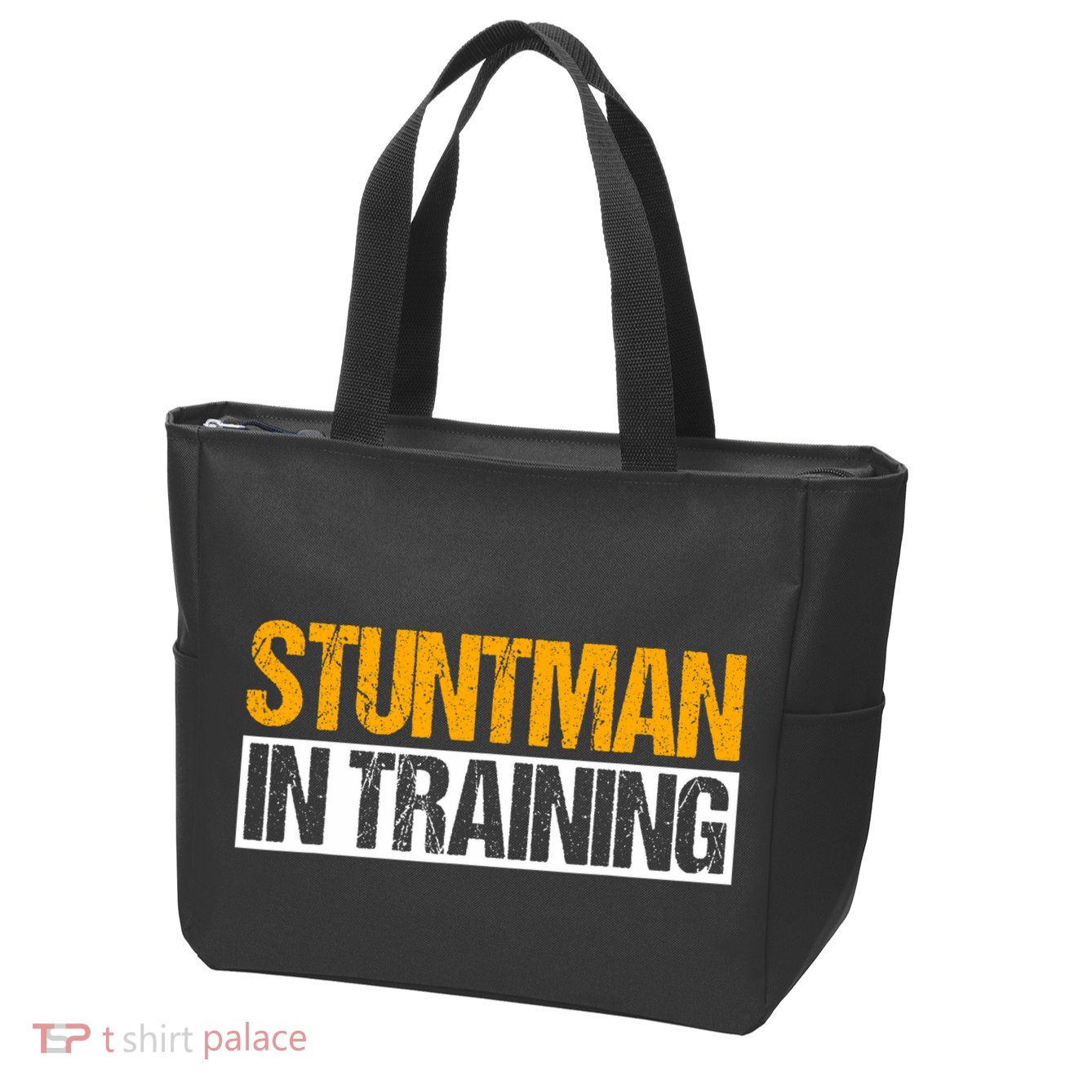 Stuntman In Training Stunt Double Perfomer Zip Tote Bag