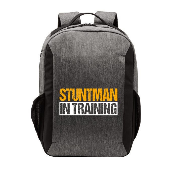 Stuntman In Training Stunt Double Perfomer Vector Backpack