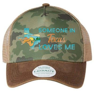 Someone In Texas Loves Me Texas Legacy Tie Dye Trucker Hat