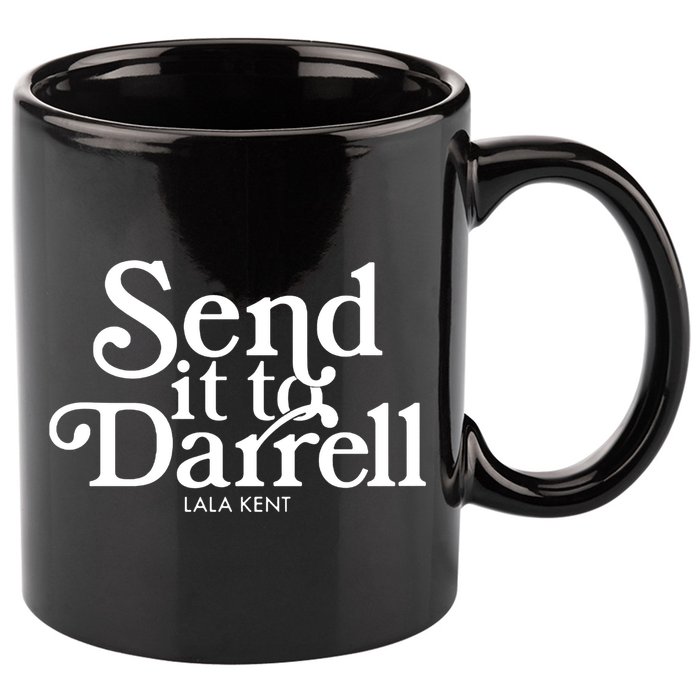 Send It To Darrell 11oz C Handle Ceramic Mug
