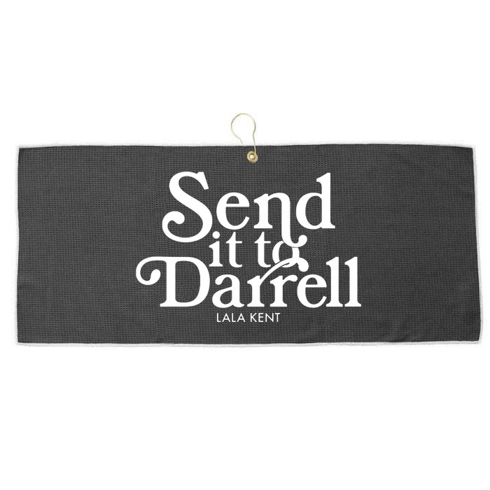 Send It To Darrell Large Microfiber Waffle Golf Towel