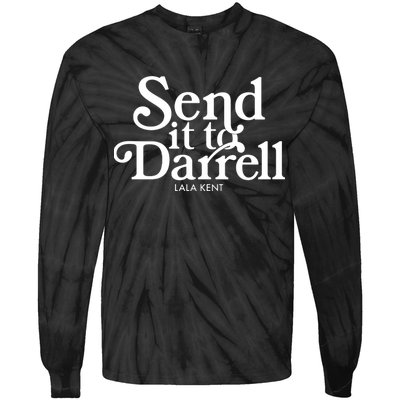 Send It To Darrell Tie-Dye Long Sleeve Shirt