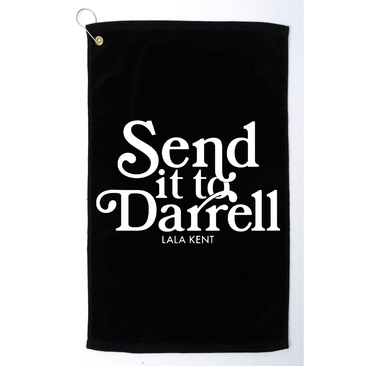 Send It To Darrell Golf Towel