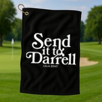 Send It To Darrell Golf Towel