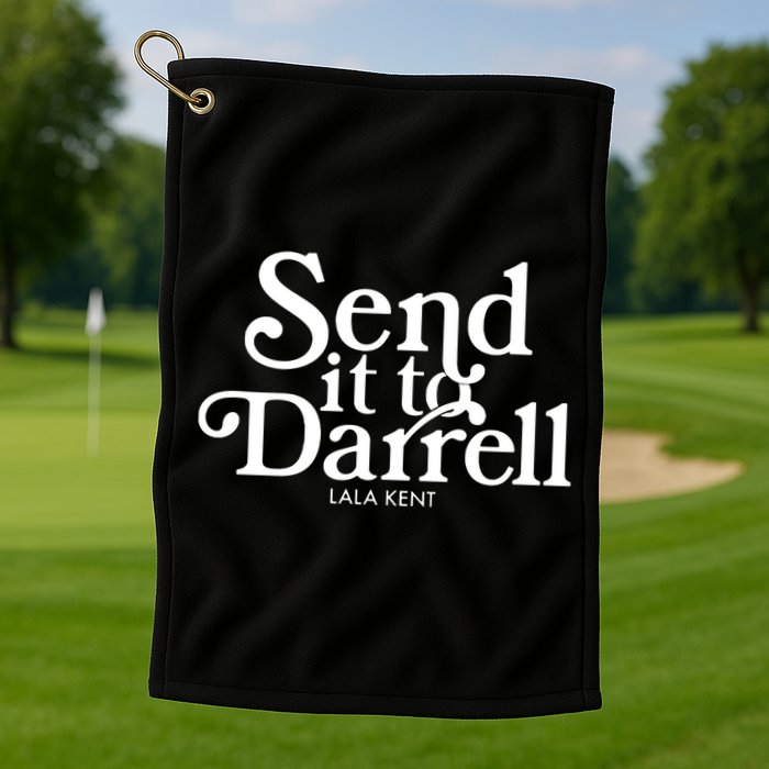 Send It To Darrell Golf Towel