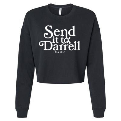 Send It To Darrell Cropped Pullover Crew