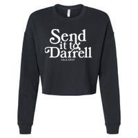 Send It To Darrell Cropped Pullover Crew