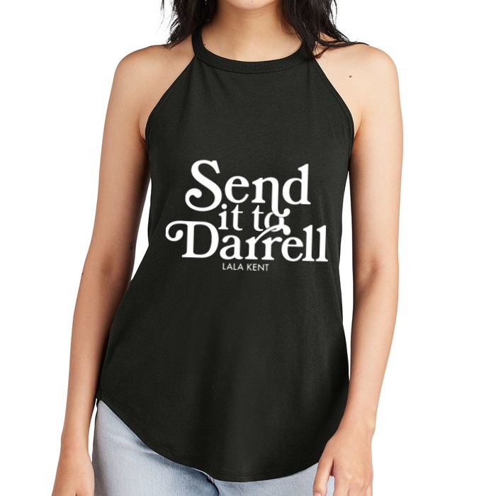 Send It To Darrell Women's Perfect Tri Rocker Tank