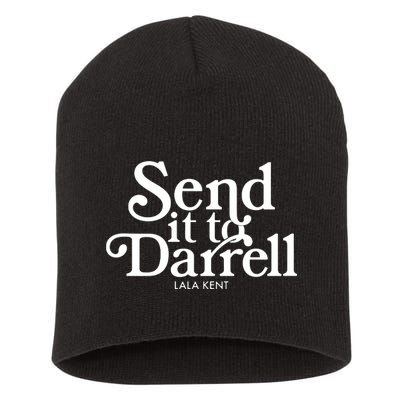 Send It To Darrell Short Acrylic Beanie
