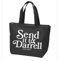 Send It To Darrell Zip Tote Bag