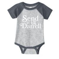 Send It To Darrell Infant Baby Jersey Bodysuit