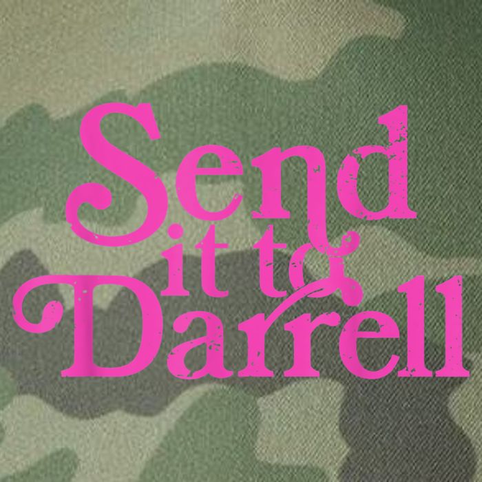 Send It To Darrell Send It To Daryl Funny Legacy Tie Dye Trucker Hat