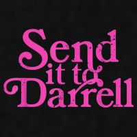 Send It To Darrell Send It To Daryl Funny Ladies PosiCharge Tri-Blend Wicking Tank