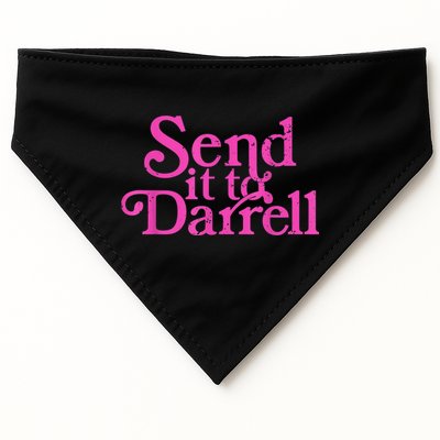 Send It To Darrell Send It To Daryl Funny USA-Made Doggie Bandana