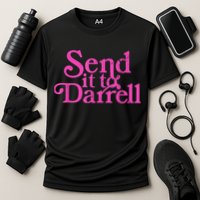 Send It To Darrell Send It To Daryl Funny Performance Shirt