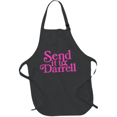 Send It To Darrell Send It To Daryl Funny Apron