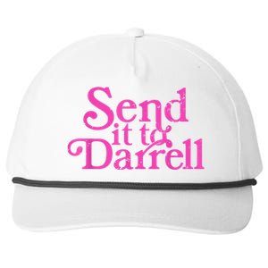 Send It To Darrell Send It To Daryl Funny Snapback Five-Panel Rope Hat