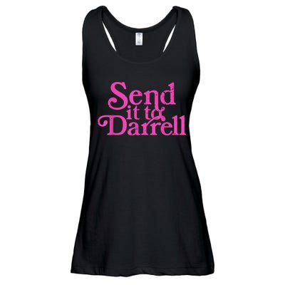 Send It To Darrell Send It To Daryl Funny Ladies Essential Flowy Tank