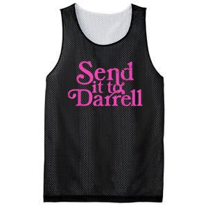 Send It To Darrell Send It To Daryl Funny Mesh Reversible Basketball Jersey Tank