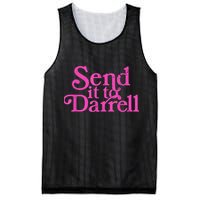 Send It To Darrell Send It To Daryl Funny Mesh Reversible Basketball Jersey Tank