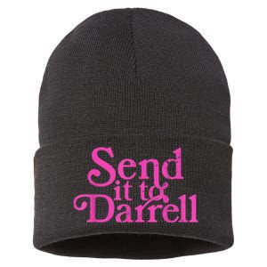 Send It To Darrell Send It To Daryl Funny Sustainable Knit Beanie