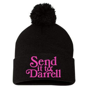 Send It To Darrell Send It To Daryl Funny Pom Pom 12in Knit Beanie