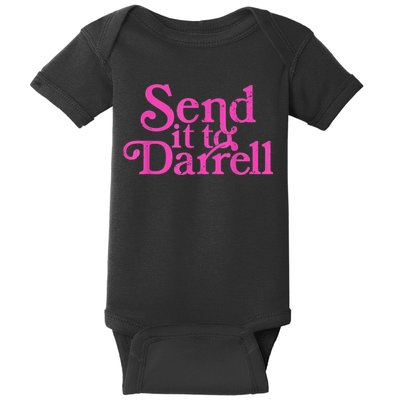 Send It To Darrell Send It To Daryl Funny Baby Bodysuit