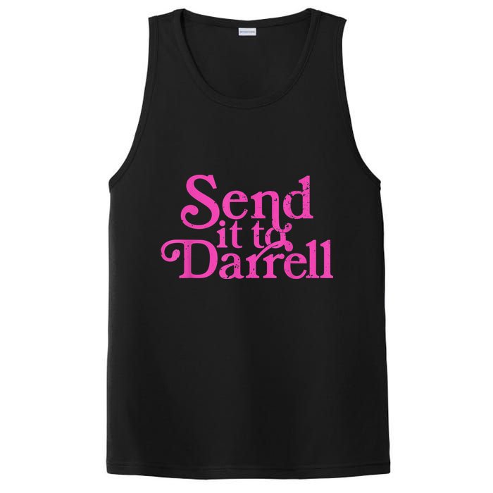 Send It To Darrell Send It To Daryl Funny PosiCharge Competitor Tank