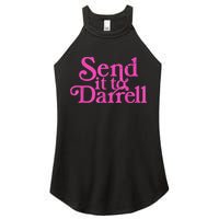 Send It To Darrell Send It To Daryl Funny Women's Perfect Tri Rocker Tank