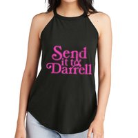 Send It To Darrell Send It To Daryl Funny Women's Perfect Tri Rocker Tank