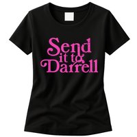 Send It To Darrell Send It To Daryl Funny Womens T-Shirt