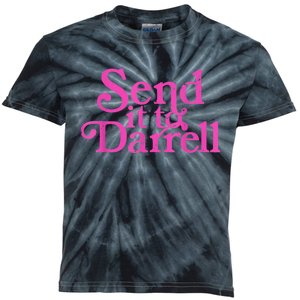 Send It To Darrell Send It To Daryl Funny Kids Tie-Dye T-Shirt