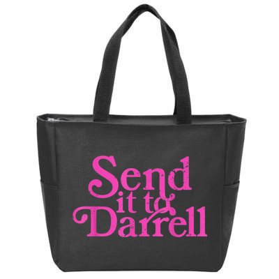 Send It To Darrell Send It To Daryl Funny Zip Tote Bag