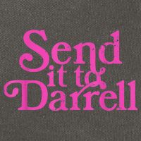 Send It To Darrell Send It To Daryl Funny Cotton Canvas Backpack