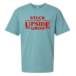 Stuck In Upside Down Sueded Cloud Jersey T-Shirt