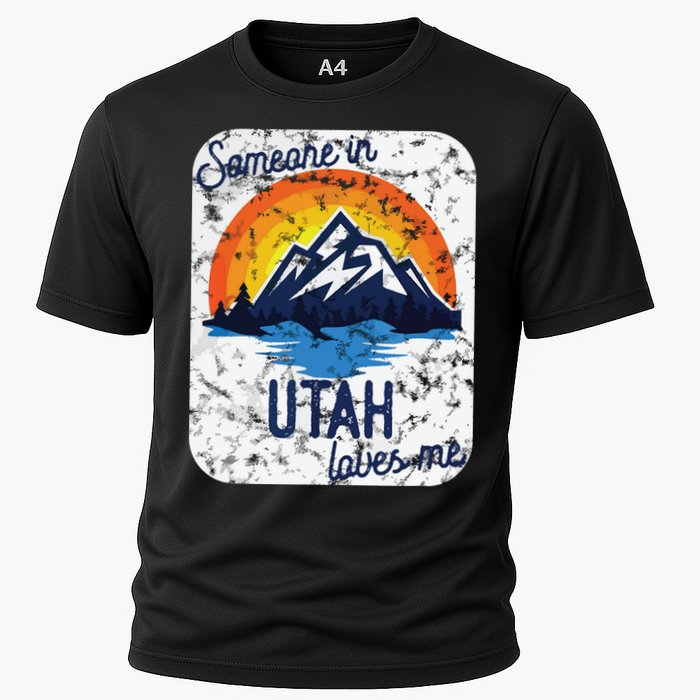 Someone In Utah Loves Me Cooling Performance Crew T-Shirt