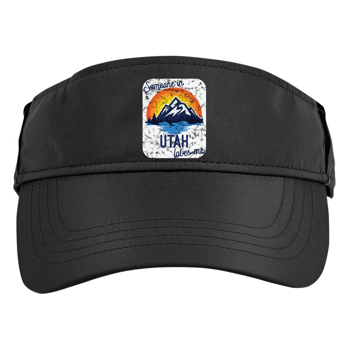 Someone In Utah Loves Me Adult Drive Performance Visor