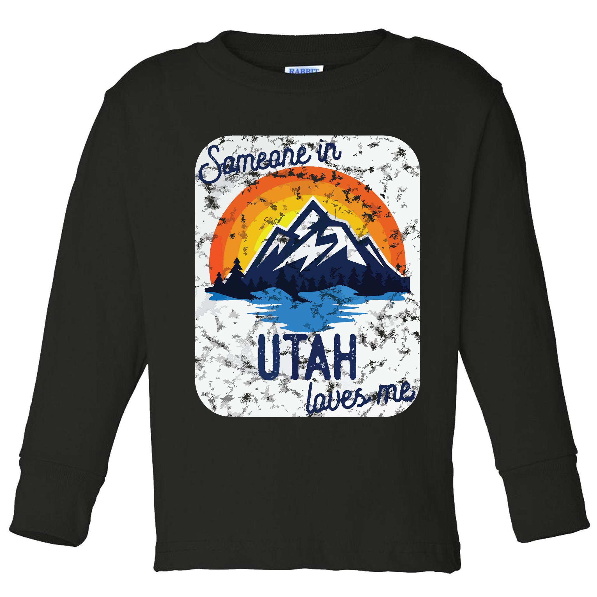 Someone In Utah Loves Me Toddler Long Sleeve Shirt