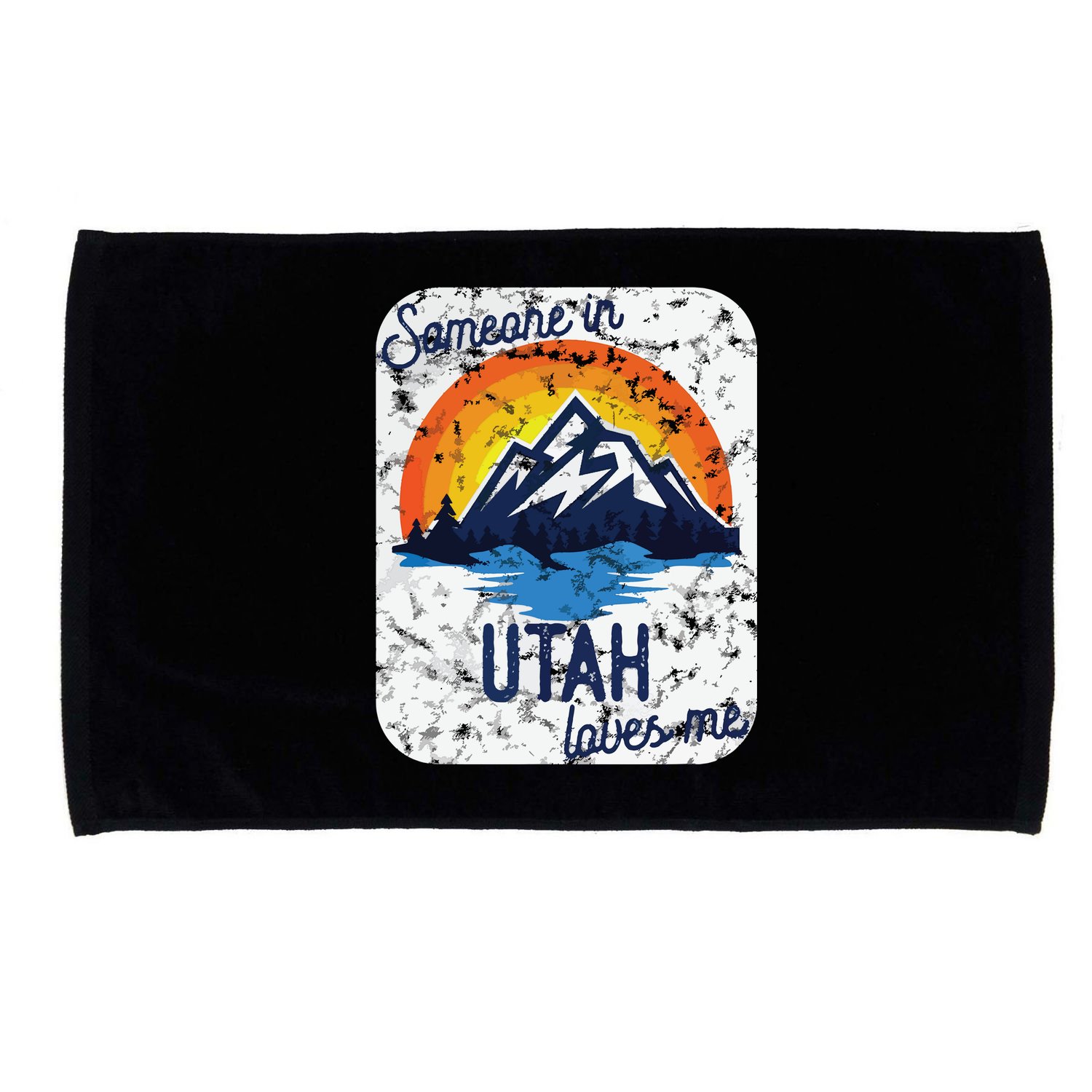 Someone In Utah Loves Me Microfiber Hand Towel