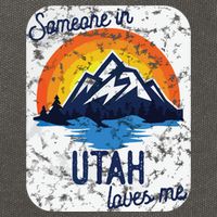 Someone In Utah Loves Me Cotton Canvas Backpack