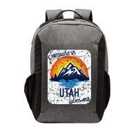 Someone In Utah Loves Me Vector Backpack